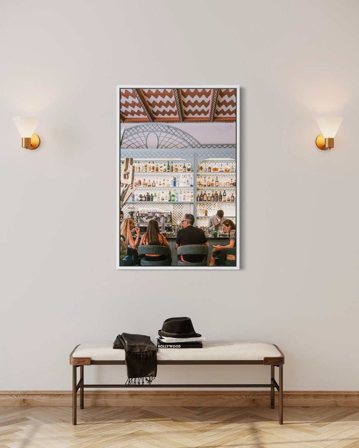 BAR AREA AT HOTEL CAPPUCCINO