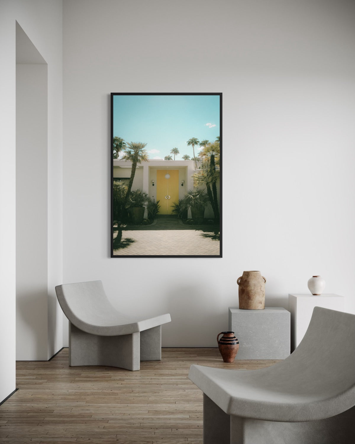 MID-CENTURY ENTRY