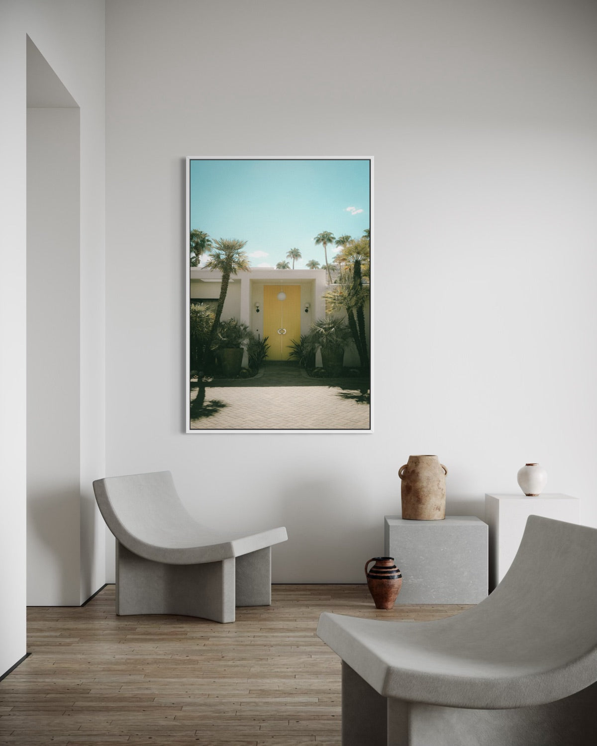 MID-CENTURY ENTRY