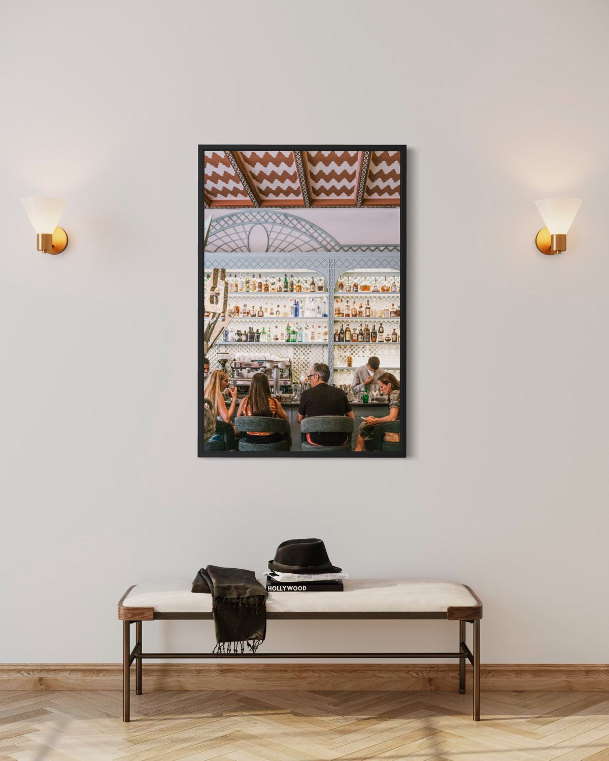 BAR AREA AT HOTEL CAPPUCCINO