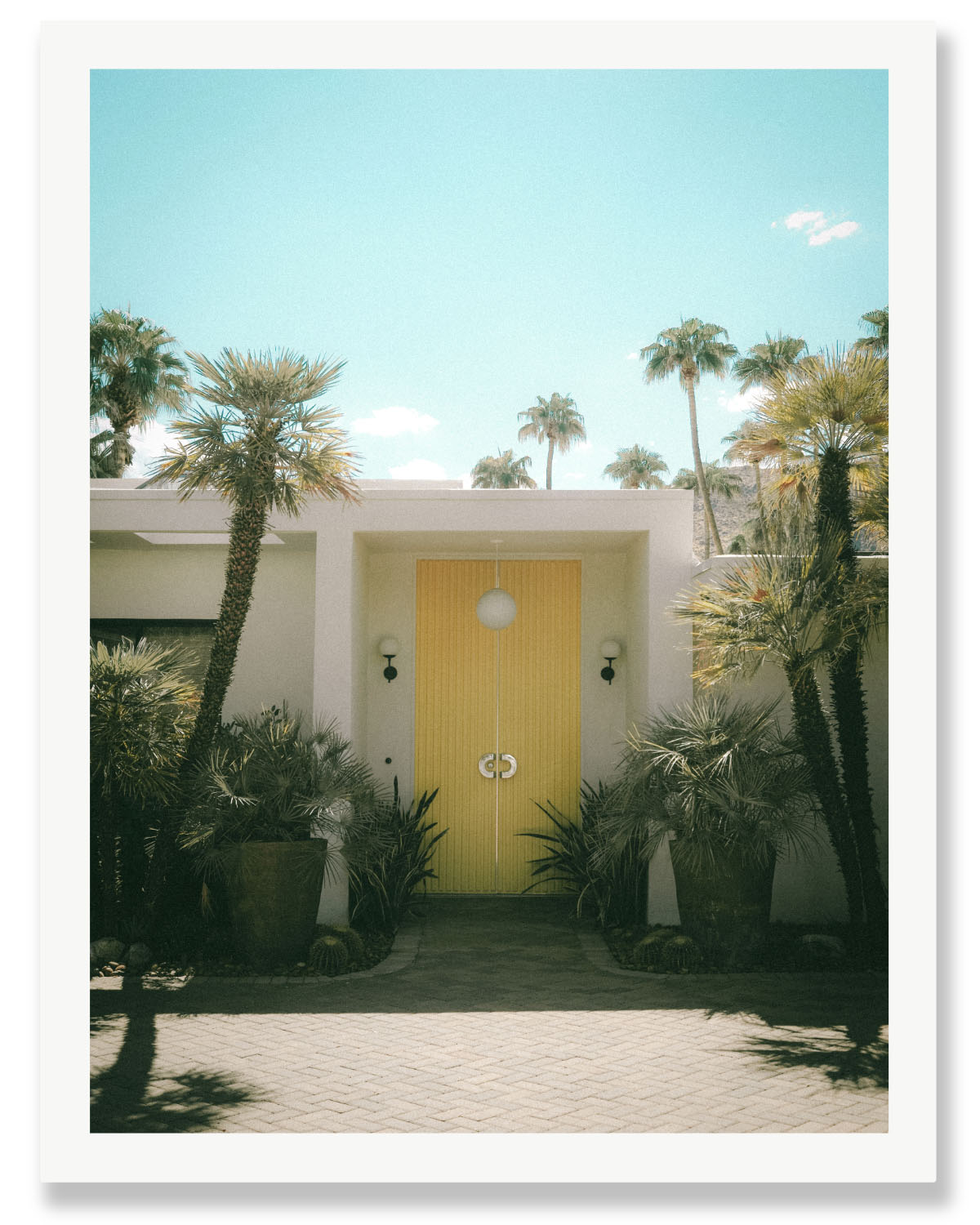 MID-CENTURY ENTRY